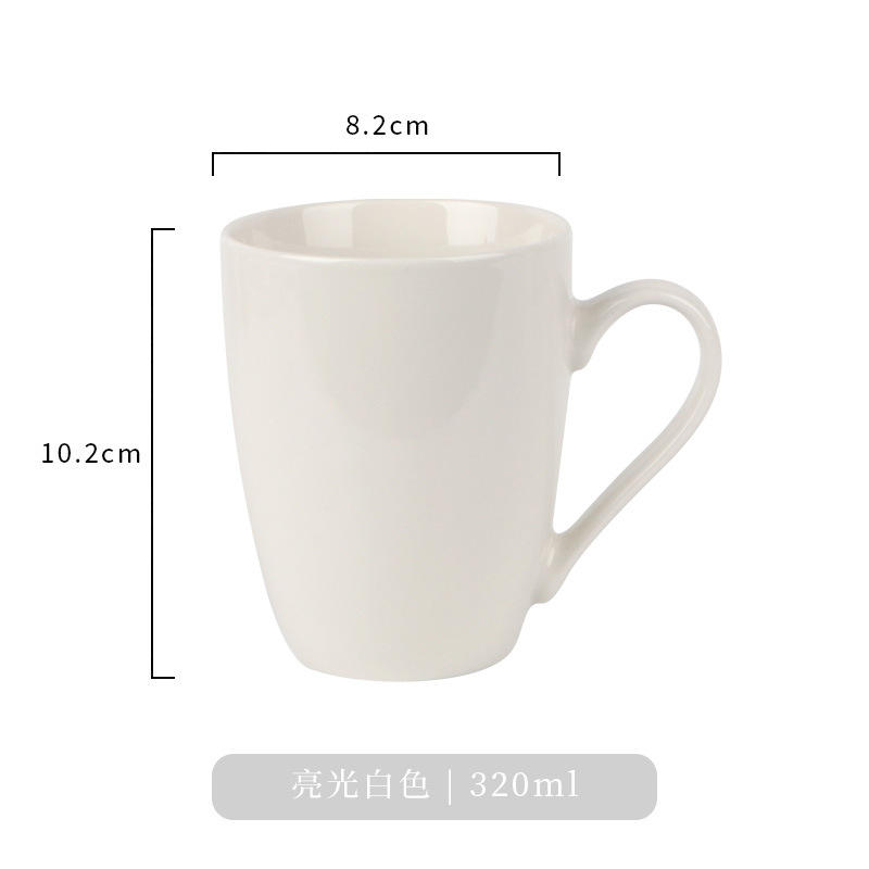 ถ้วยทรงกลมสีขาวเงา