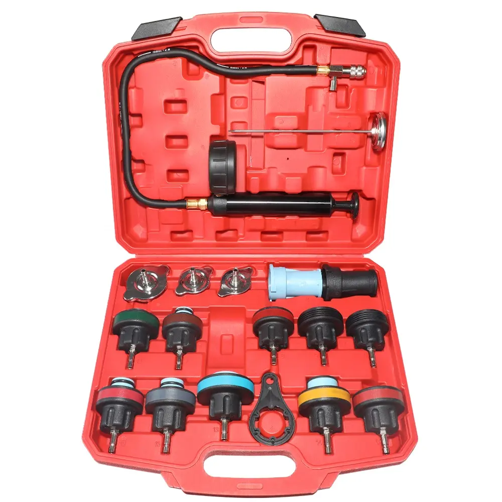 18pcs Universal Radiator Pressure Tester Tool