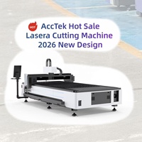 Nouvelle machine de découpe laser à fibre CNC 1530 de conception 2026, découpe efficacement l'acier au carbone, l'acier inoxydable et l'aluminium