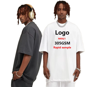 Camiseta con Logotipo OEM, Venta al por Mayor, Diseño Personalizado, Camiseta Oversize, Streetwear, Camiseta para Hombre con Estampado Gráfico, Camiseta Casual - Product Image 1