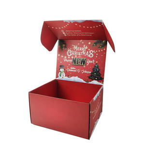 क्रिसमस कस्टम डिज़ाइन बॉक्स फ़ोल्डिंग रीसाइक्लेबल कार्डबोर्ड नालीदार पैकेज सहायक उपकरण पैकेजिंग के लिए कैंडी चॉकलेट उपहार बॉक्स - Product Image 3