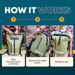 Bolsa Seca Impermeable <span class=keywords><strong>de</strong></span> PVC Personalizada para Camping y Senderismo, Moderna, Grande, <span class=keywords><strong>de</strong></span> <span class=keywords><strong>30</strong></span> <span class=keywords><strong>Litros</strong></span>/20 <span class=keywords><strong>Litros</strong></span>, con Cierre Enrollable, para Viajes - Product Image 6