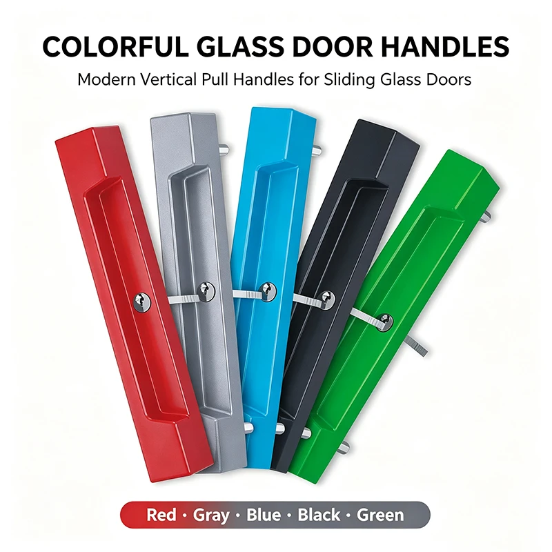 2026 New Arrival Double-sided Keyed Sliding Door Lock Modern Security Handle China Integrated Trade · image 4