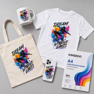 <span class=keywords><strong>Papier</strong></span> de <span class=keywords><strong>sublimation</strong></span> A4 en gros, 100 g/m², bonne absorption d'encre, <span class=keywords><strong>papier</strong></span> transfert thermique pour impression sur tasses, gobelets, textiles en polyester - Product Image 5