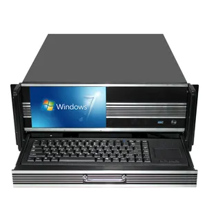 19 Inch Rackmount Tambahan Nilai E-ATX 4U dengan Akses Internet Server & Drive Penyimpanan Internal