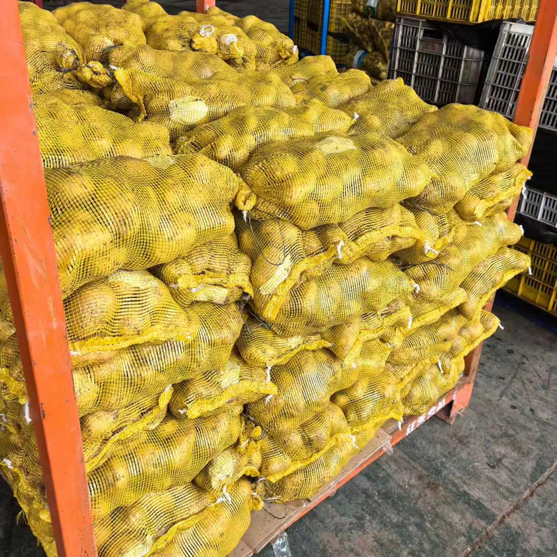Organic Chinese Fresh Yellow Potatoes Top