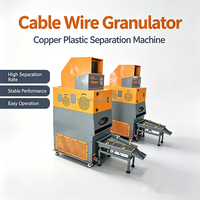Machine de séparation de fils de cuivre certifiée CE, granulateur de cuivre pour le recyclage des fils usagés