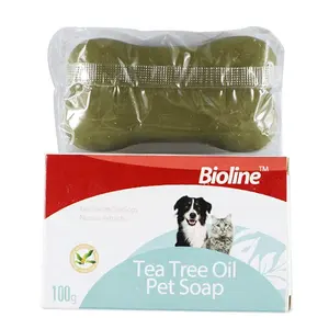 Shopee新设计天然保湿毛树树油宠物肥皂狗皂