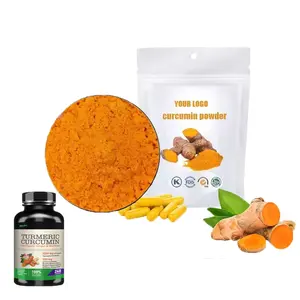 supplement curcumin turmeric root extract powder 95% natural turmeric extract