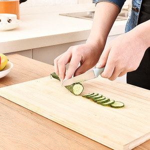 Fruit Knives Stainless Steel 3 Piece <b>Set</b> With Sheath Portable Kitchen <b>Tools</b> Candy Color For Peeling Slicing - Product Image 2
