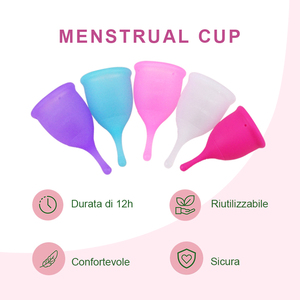 Coupe menstruelle réutilisable en <span class=keywords><strong>silicone</strong></span> de qualité médicale 100% <span class=keywords><strong>silicone</strong></span> de qualité médicale - Product Image 5