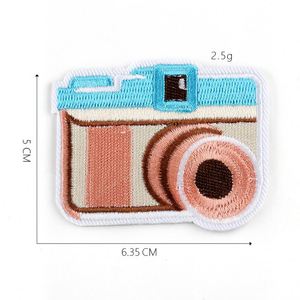 Retro Style Iron on Camera Embroidery Patch for Garment Decoration - Product Image 5
