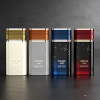 G&S OEM ODM, conception de parfum professionnelle, flacon de parfum rectangulaire personnalisé 100 ml avec pompe