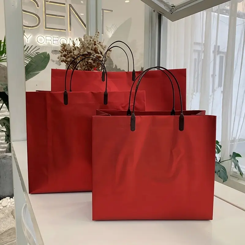 Luxury Holographic Pvc Bag Fashion Pvc Shopping Bag Custom Shopping Pvc Bags For Women