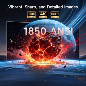 Proyector 4K con Enfoque Automático para Películas, Wifi 5G, 6, Resolución Nativa 1080P Full HD, Android TV, Cine en Casa, 1850ANSI, HDR, Proyector de Video para Luz Diurna - Product Image 2