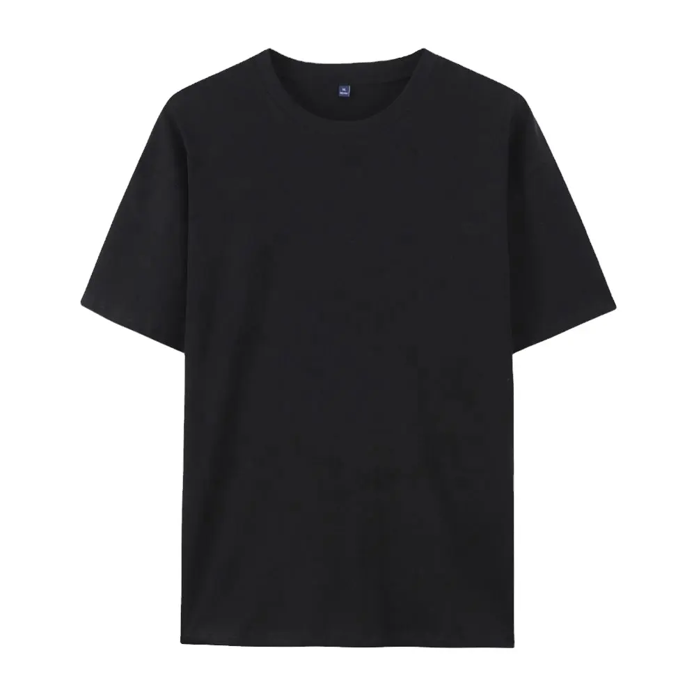 Vêtements grande taille avec logo personnalisé pour hommes Blankclothes pour hommes Stock de vêtements en coton bon marché lot de gros article T-shirt imprimé décontracté