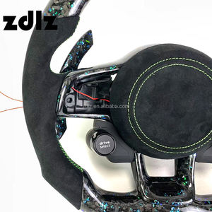 Per Volkswagen <span class=keywords><strong>Golf</strong></span> <span class=keywords><strong>7</strong></span> GTI <span class=keywords><strong>Golf</strong></span> R MK7 Polo Scirocco <span class=keywords><strong>accessori</strong></span> auto LED forgiato in fibra di carbonio in pelle scamosciata volante - Product Image 5