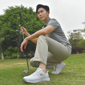 Fabrika yüksek kalite yeni stiller üreticisi özel hafif tarzı spor ayakkabı beyaz özel <span class=keywords><strong>Golf</strong></span> ayakkabıları erkekler - Product Image 5