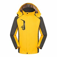 Veste d'extérieur en matériau doux à prix avantageux avec logo personnalisé, imperméable, légère et coupe-vent