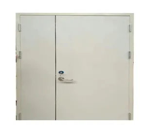 Precio bajo Buena calidad Fabricación de puertas ignífugas de residuos reducidos Puertas cortafuegos de acero y madera