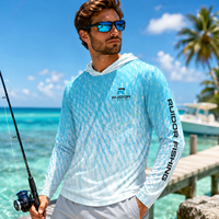 Chemise de pêche anti-chaleur extrême UPF50+ – Vêtements de pêche d'extérieur rafraîchissants, légers et à séchage rapide – Fournisseur en gros direct usine