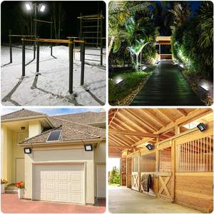 ไฟสวนขายส่ง ไฟสนาม LED โคมไฟกลางแจ้งพลังงานแสงอาทิตย์กำลังสูง 20W - Product Image 5