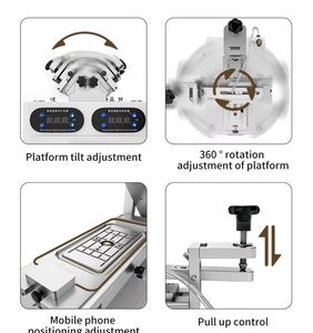 Lampe de séparation TBK 258S pour écran LCD de téléphone, machine de séparation de verre pour écran incurvé <span class=keywords><strong>Samsung</strong></span>, réparation de téléphone - Product Image 4