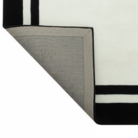 Tapis 100% Soie de Bambou à Motif Abstrait, Style Minimaliste Moderne, Antidérapant, Tapis de Jeu pour Enfants, Sain, pour Vestiaire, Chambre, Salon