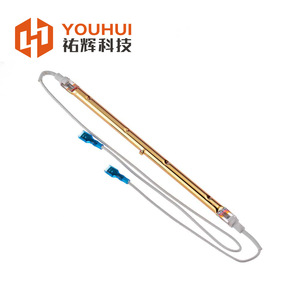 Tubo de Calefacción Infrarroja Youhui de 350 mm Totalmente Chapado en Oro para Salas de Sauna - Product Image 4