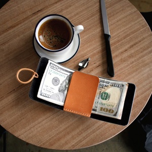 For Men's Slim <b>RFID</b> <b>Blocking</b> <b>Wallet</b> Zipper Closure Leather Short Nylon Lining Money Clip Receipt Holder Travel Presenter - Product Image 4