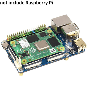 Bảng Mạch Cơ Sở Mini (A) Cho Mô-đun Tính Toán Raspberry Pi CM4 Trên Bo Mạch CSI DSI RTC Quạt USB RJ45 Gigabit Ethernet M.2 Khe Cắm Cho CM4 - Product Image 4