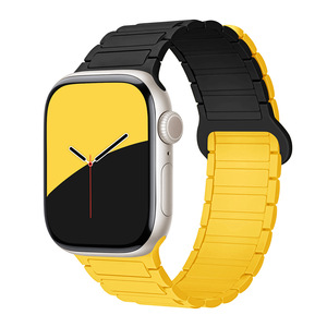 <span class=keywords><strong>Correa</strong></span> Magnética de Silicona para <span class=keywords><strong>Apple</strong></span> <span class=keywords><strong>Watch</strong></span> Ultra 3 2 49mm 46mm 45mm 44mm 42mm 41mm 40mm, <span class=keywords><strong>Compatible</strong></span> con iWatch Series 11 10 9 8 7 6 5 SE3 - Product Image 2