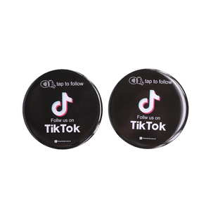 Carte de commentaires Google NFC, étiquette époxy personnalisée, motif <span class=keywords><strong>TikTok</strong></span> WhatsApp, contrôle d'accès aux médias sociaux, balise de commentaires 13,56 MHz - Product Image 4
