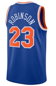 Precio Especial, Nuevas Camisetas de <span class=keywords><strong>Baloncesto</strong></span> de Nueva <span class=keywords><strong>York</strong></span> de Alta Calidad, Logotipo Cosido, Camisetas Bordadas, Camisetas Personalizadas con Logotipo - Product Image 3