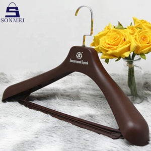 Lớn hiện đại PP Heavy Duty Áo khoác hiển thị móc áo nâu áo & phù hợp với móc nhựa - Product Image 2