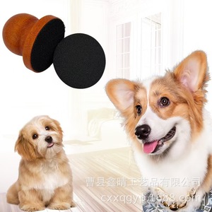 Grattoir à ongles en bois pour chien, lime à ongles en bois massif pour chat, planche à ongles ronde portable pour chat - Product Image 4