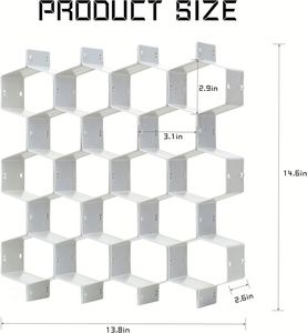 Wholesale Adjustable Eco-friendly PP Material Drawer Organizer / <b>Storage</b> Drawer Divider / Wardrobe <b>Kitchen</b> Tableware Clothing - Product Image 2