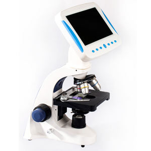 <span class=keywords><strong>Microscope</strong></span> biologique trinoculaire avec système optique de correction achromatique, écran LCD BL-2208 et lampe LED - Product Image 4