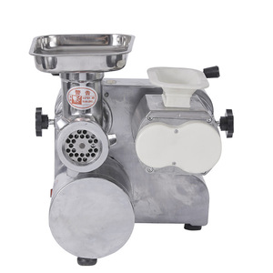 GW Nueva Picadora y Rebanadora Automática de Acero Inoxidable de Doble Uso Comercial/Moledora de Carne para Salchichas con Capacidad de 120 kg/h - Product Image 4