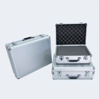 Valise en alliage d'aluminium personnalisable OEM/ODM pour l'affichage d'échantillons d'instruments et le rangement d'équipements et d'outils