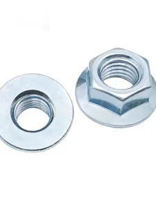 Rust-Proof Non-Slip Hexagon Flange Nuts For Oil Gas And Automotive Industry