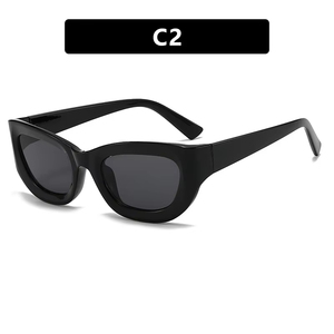 Gafas de Sol Futuristas Ovaladas de Moda al por Mayor, Gafas de Sol Amarillas Y2K para Mujer y Hombre 2025 - Product Image 3