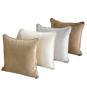 Vente en gros de taie d'<span class=keywords><strong>oreiller</strong></span> jacquard personnalisée, housse de coussin en velours solide pour canapé-lit de salon, décoration de luxe d'hôtel de fabricant OEM - Product Image 2
