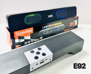 Altavoz de Escritorio E92 con Luces LED de Colores, Mini Altavoz con Luces Multicolor para Discoteca - Product Image 4