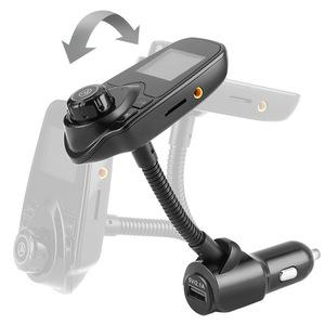 Pemantik rokok mobil 12 24v, pengisi daya ponsel 5v 2,1 A dengan adaptor pemutar mp3 pemancar <span class=keywords><strong>fm</strong></span> bt5.0 - Product Image 1