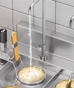 Olla para Cocinar Pasta Automática con Elevación, Cocina <span class=keywords><strong>de</strong></span> Fideos, Estación <span class=keywords><strong>de</strong></span> Ebullición, Máquina Comercial <span class=keywords><strong>de</strong></span> Inducción para Cocinar Espaguetis y Ramen para Restaurantes - Product Image 5