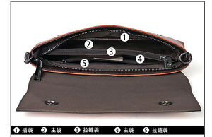 Petit sac à bandoulière AndoBag pour femmes, en cuir véritable, sacs à bandoulière vintage tendance avec imprimé cerf 3008 - Product Image 4
