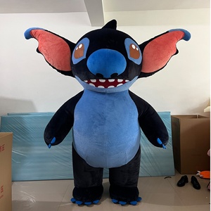 Funtoys Costume d'animal de marche sur mesure 2.6m Film <span class=keywords><strong>adulte</strong></span> gonflable <span class=keywords><strong>Lilo</strong></span> et Stitch Costume de mascotte pour la promotion - Product Image 1