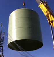 Máquina de bobinado de filamentos de tanque vertical