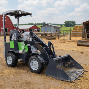Miniexcavadora Hidrostática HAIJU 4x4 con Motor de 600 kg de Capacidad para Jardinería y Césped de Alta Calidad - Product Image 2